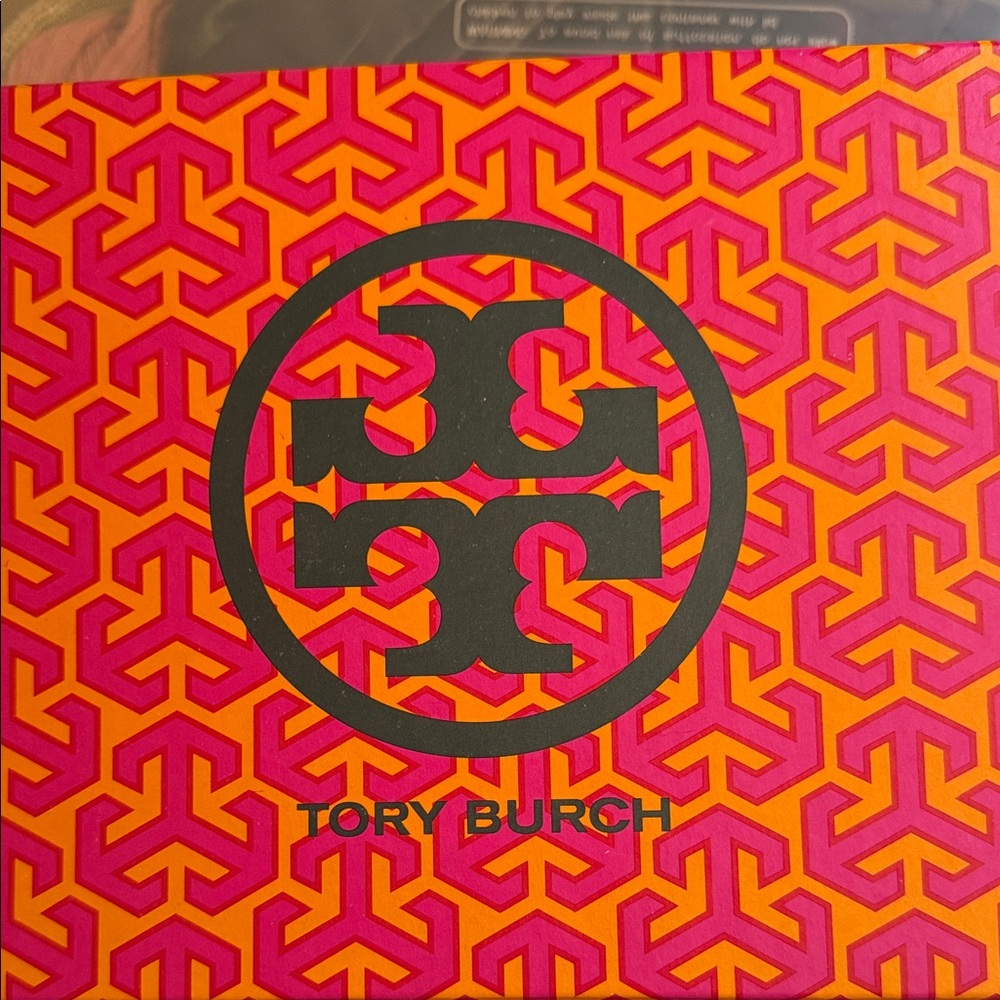 Tory Burch Pink and Orange Geometric Box
